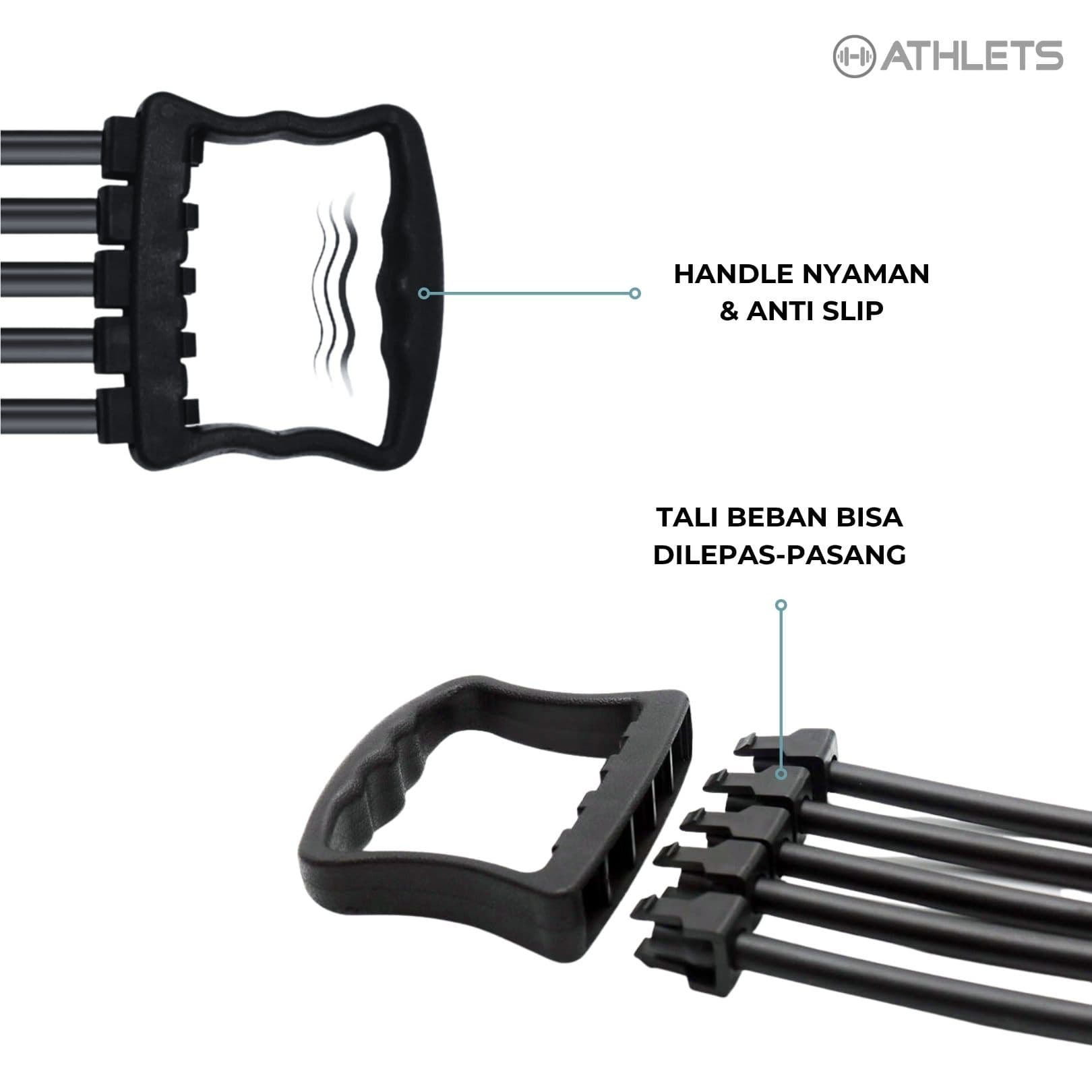 Chest Expander Rubber thumbnail 4