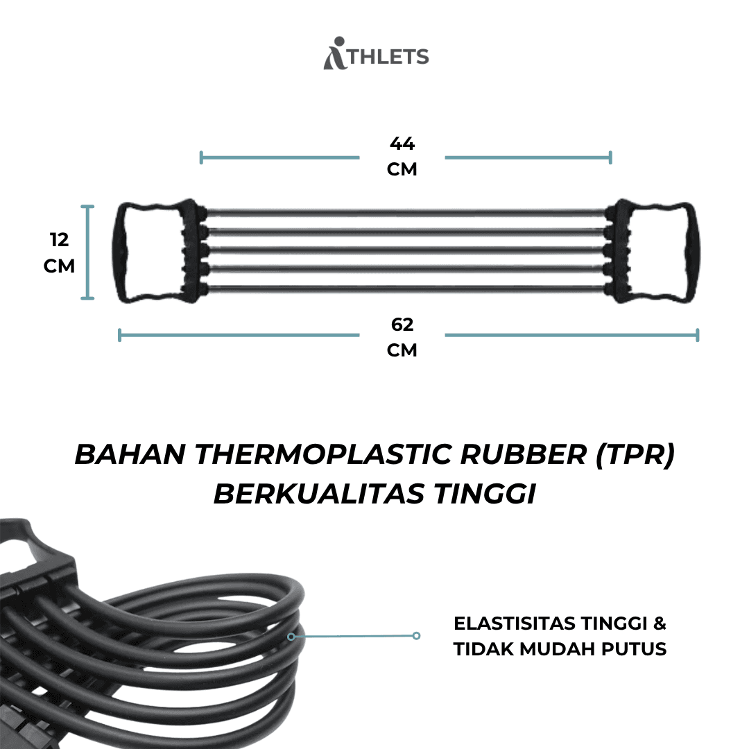Chest Expander Rubber thumbnail 2