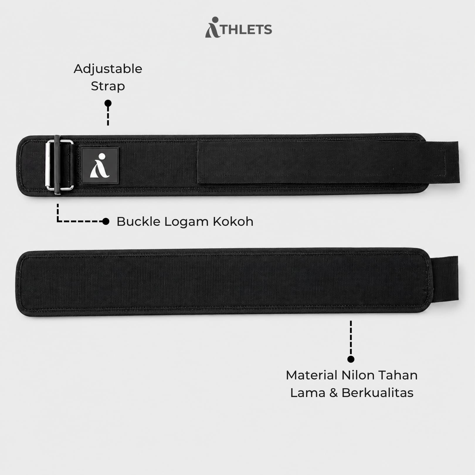 Nylon Weightlifting Belt thumbnail 2